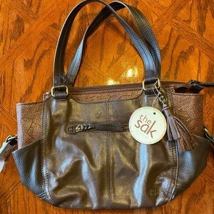 The Sak real leather purse, new with tags!